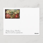 Vergroeting met Rozen Briefkaart (Achterkant)