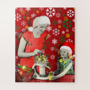 Vergroot je kerstmis legpuzzel