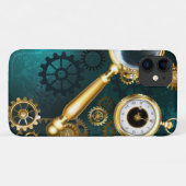 Vergrootglas in Steampunk-stijl Case-Mate iPhone Case (Achterkant (horizontaal))