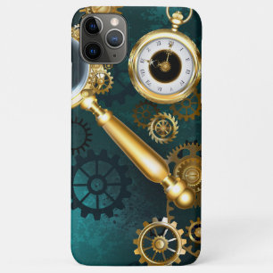 Vergrootglas in Steampunk-stijl iPhone 11 Pro Max Hoesje