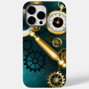 Vergrootglas in Steampunk-stijl Case-Mate iPhone 14 Pro Max Hoesje