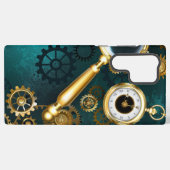 Vergrootglas in Steampunk-stijl Samsung Galaxy Hoesje (Achterkant horizontaal)