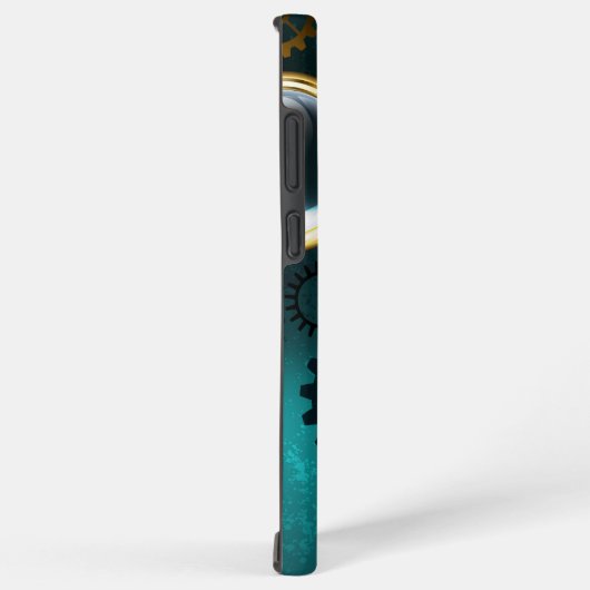 Vergrootglas in Steampunk-stijl Samsung Galaxy Hoesje (Rechterkant)