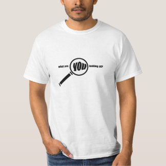 vergrootglas logo t-shirt