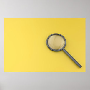 Vergrootglas Poster