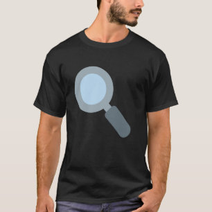 Vergrootglas Scheef naar Links T-shirt