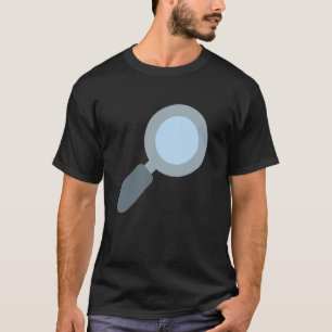 Vergrootglas Scheef naar Rechts T-shirt