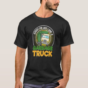 Vergroting van vuilniswagens Vuile blikjes Hergebr T-shirt