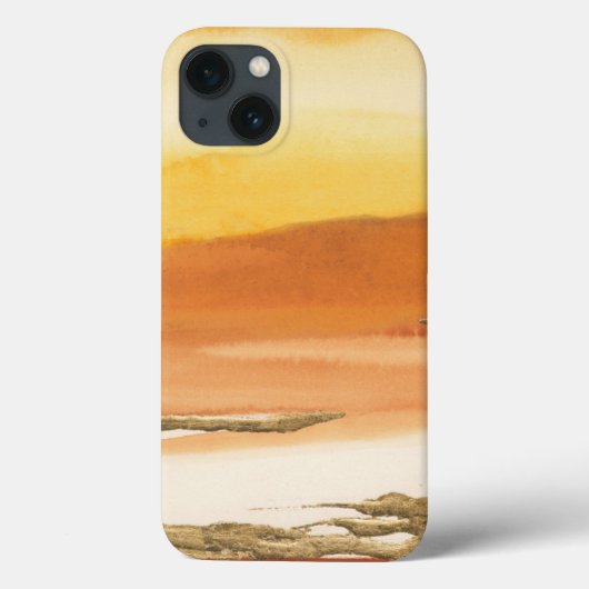 Vergulde Amber I v2 Abstracte Print Case-Mate iPhone Case (Achterkant)
