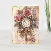 vergulde charme kaart (Voorkant)