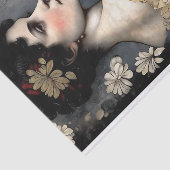 Vergulde Grace Decoupage Tissuepapier (Detail)