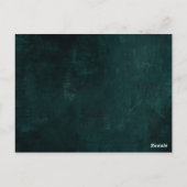 Vergulde Meadow Details behuizing Briefkaart (Achterkant)