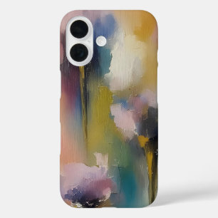 Vergulde weide-impressie iPhone 16 hoesje