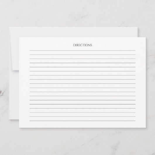 Vergulde Wildflower Spring Vrijgezellenfeest Recep Kaart (Achterkant)