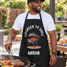 Vergunning om Moderne Vader Grillmaster Koken te G