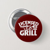 Vergunning verleend aan Grill Ronde Button 5,7 Cm (Voorkant /achterkant)