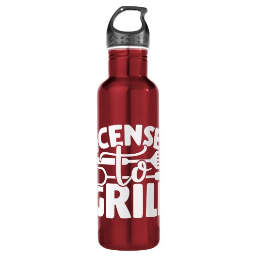 Vergunning verleend aan Grill Waterfles (Voorkant)