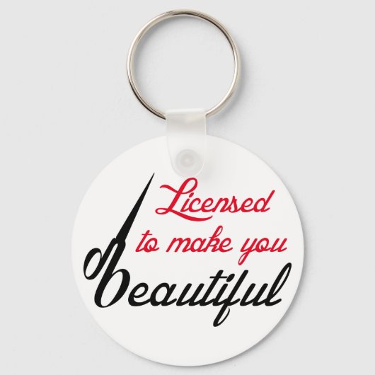 Vergunning verleend sleutelhanger (Voorkant)