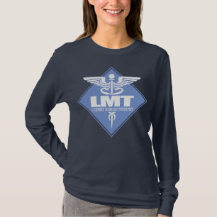 Vergunninghoudende massagetherapeut t-shirt