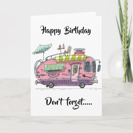 VERHAAL DE MAANDAG TOT ***DE KAMPER** IN UW LEVEN KAART (Voorkant)