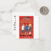 Verhaal-idecard Notitiekaartje (Voorkant / Achterkant in situ)