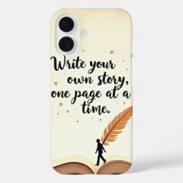 Verhaal in uw handen iPhone 16 hoesje