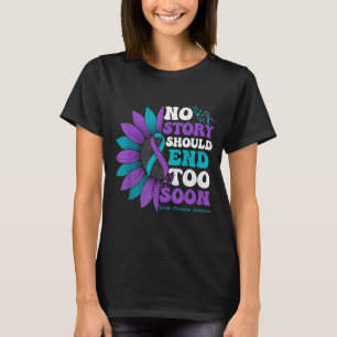 Verhaal mag niet te snel eindigen Preventie bewust T-shirt