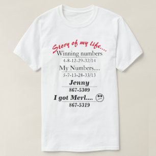 Verhaal mijn leven lichte kleuren t-shirt