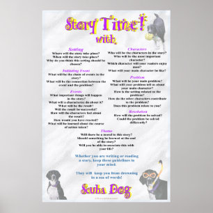 Verhaal tijd met scuba Dog Poster