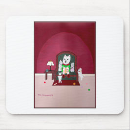 Verhaal tijd Westie Mousepad Muismat