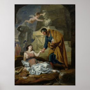 Verhaal van de kunst en het patronage poster