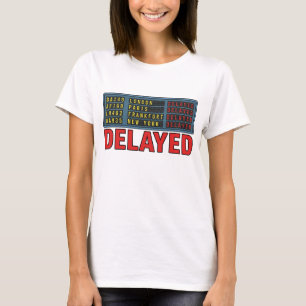 Verhaal van mijn leven vertraagde reis t-shirt