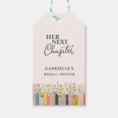 Verhaalboek Bruidsboeket Bruiloft Feest  Cadeaulabel (Voorkant)