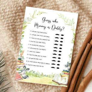 Verhaalboek Nieuwe Hoofdstuk Baby Shower Raad Wie