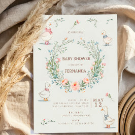 verhalen Eend Baby shower Beatrix Potter Kaart