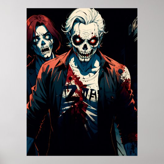 Verhalen uit het zombie rijk poster (Voorkant)