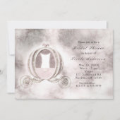  Verhalenboek Assepoester Carriage Invitations Kaart (Voorkant)