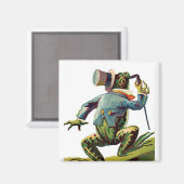  verhalenboek Dancing Frog Magnet Magneet (Voorkant / Achterkant)