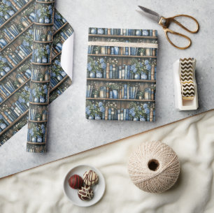 Verhalenboek Jongen Blauwe Bibliotheek Boek Baby S Cadeaupapier
