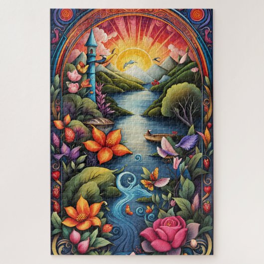 Verhalenboek Landschap 1 Legpuzzel (Verticaal)