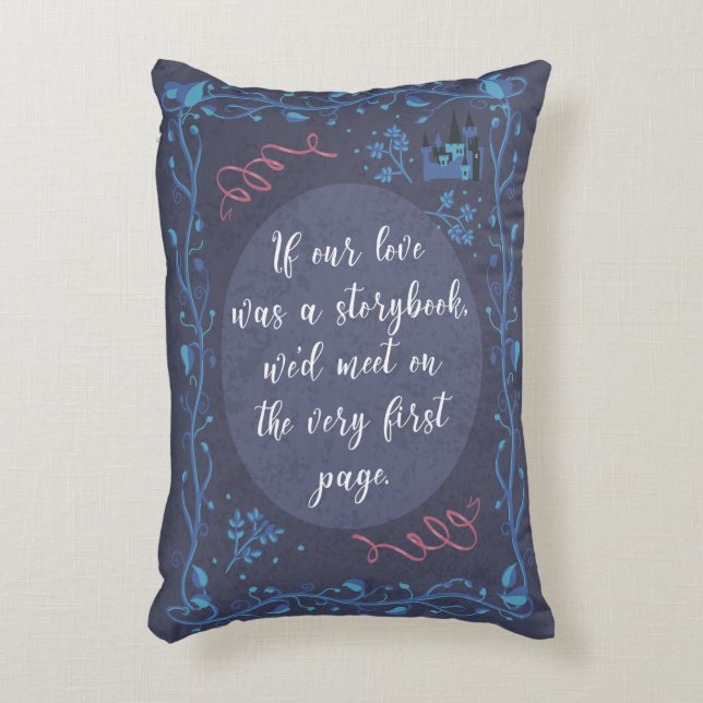 Verhalenboek Love Pillow Accent Kussen (Voorkant(Verticaal))