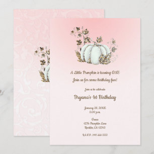 Verhalenboek Roze Wit Pompoen Sprookje 1e Kaart