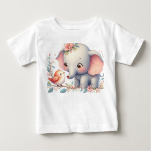 Verhalenboek Woodland Baby's Olifant en Vogel