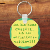 verhaltensoriginell sleutelhanger (Voorkant)