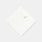 Verhandelbare maker Clef Muziek Nota's Samenstelle Servet (Hoek)