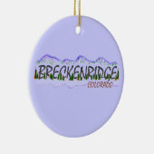 Verhangend ornament van Breckenridge Colorado (Rechts)