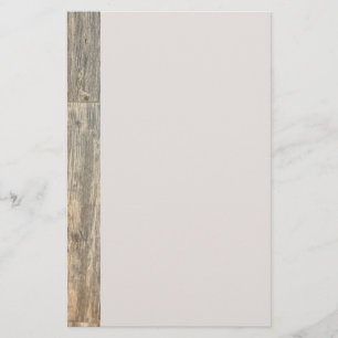 Verhard licht Rustisch houtachtige planken Briefpapier
