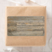 Verhard licht Rustisch houtachtige planken Etiket (Insitu)