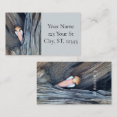 Verharde engel in de Thunder Cove Visitekaartje (Voorkant / Achterkant)