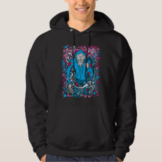 Verharde schedel hoodie